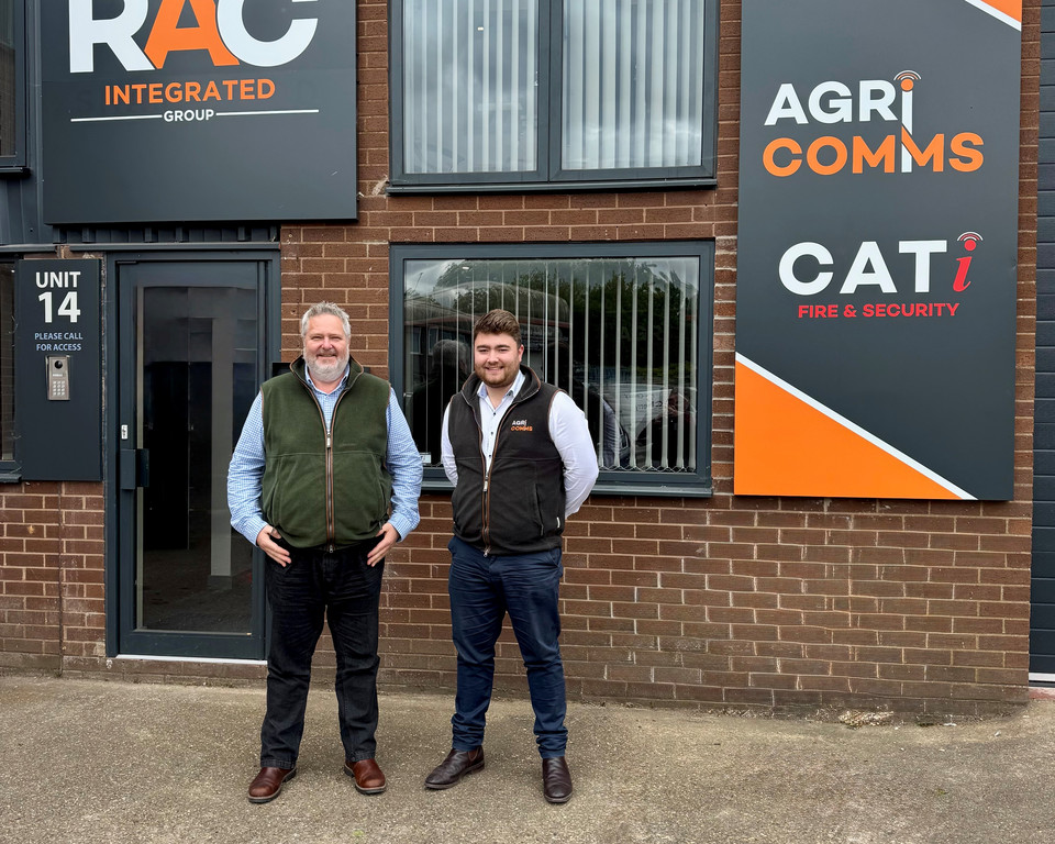 Appointment of new group managing director Marc Lough with Rob Campey
